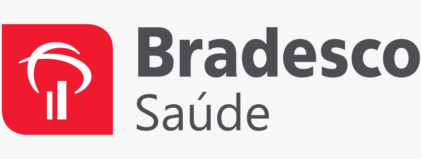 Logo do plano de saúde Bradesco Saúde